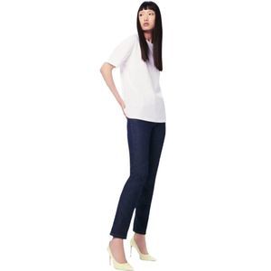 Victoria Beckham Olivia Straight Leg Rigid Denim Jeans